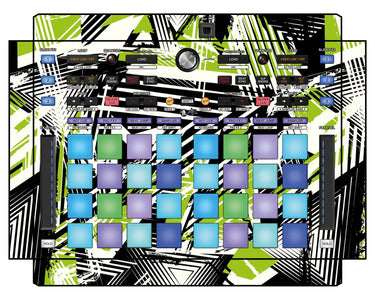 Pioneer DJ DDJ XP 1 Skin Spike Green
